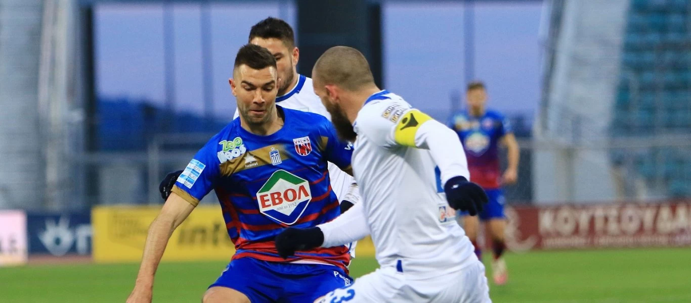 Α'Εθνική: Ισοπαλία 1-1 ανάμεσα σε Βόλο και Λαμία